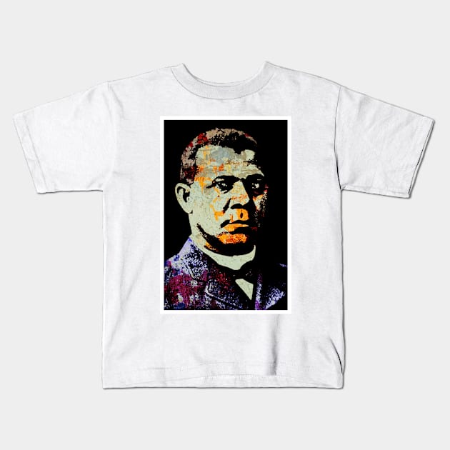 Booker T. Washington (Tuskegee) Kids T-Shirt by truthtopower